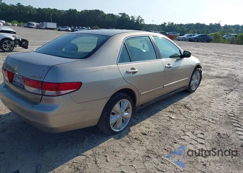 2003 Honda Accord 2.4 Lx из США, поврежденный, VIN 1HGCM56323A103274